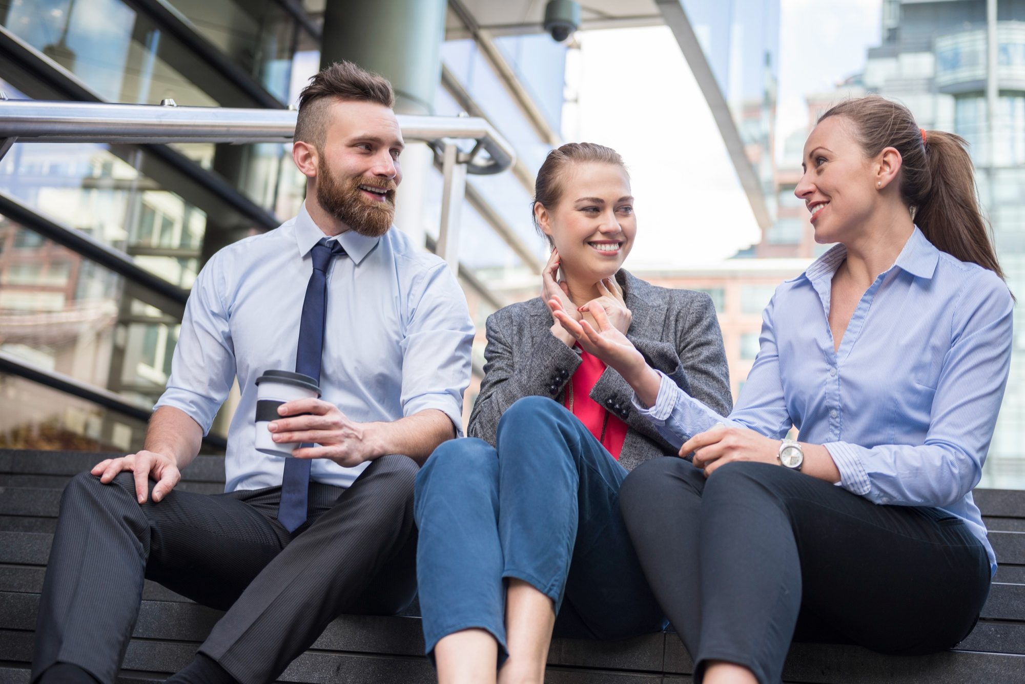 Team planning follow-up support after employee engagement survey results