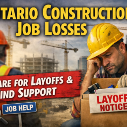 Ontario Construction Job Losses: How Workers Can Prepare and Find Support