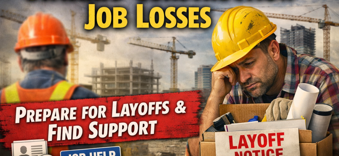 Ontario Construction Job Losses: How Workers Can Prepare and Find Support