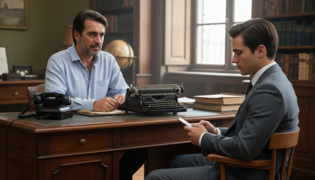 being out of touch at work